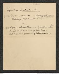 Nachlass Franz Steindachner, Liste von Prinzessin Therese von Bayern an Franz Steindachner, Inv.Nr. 537.11, Seite 3